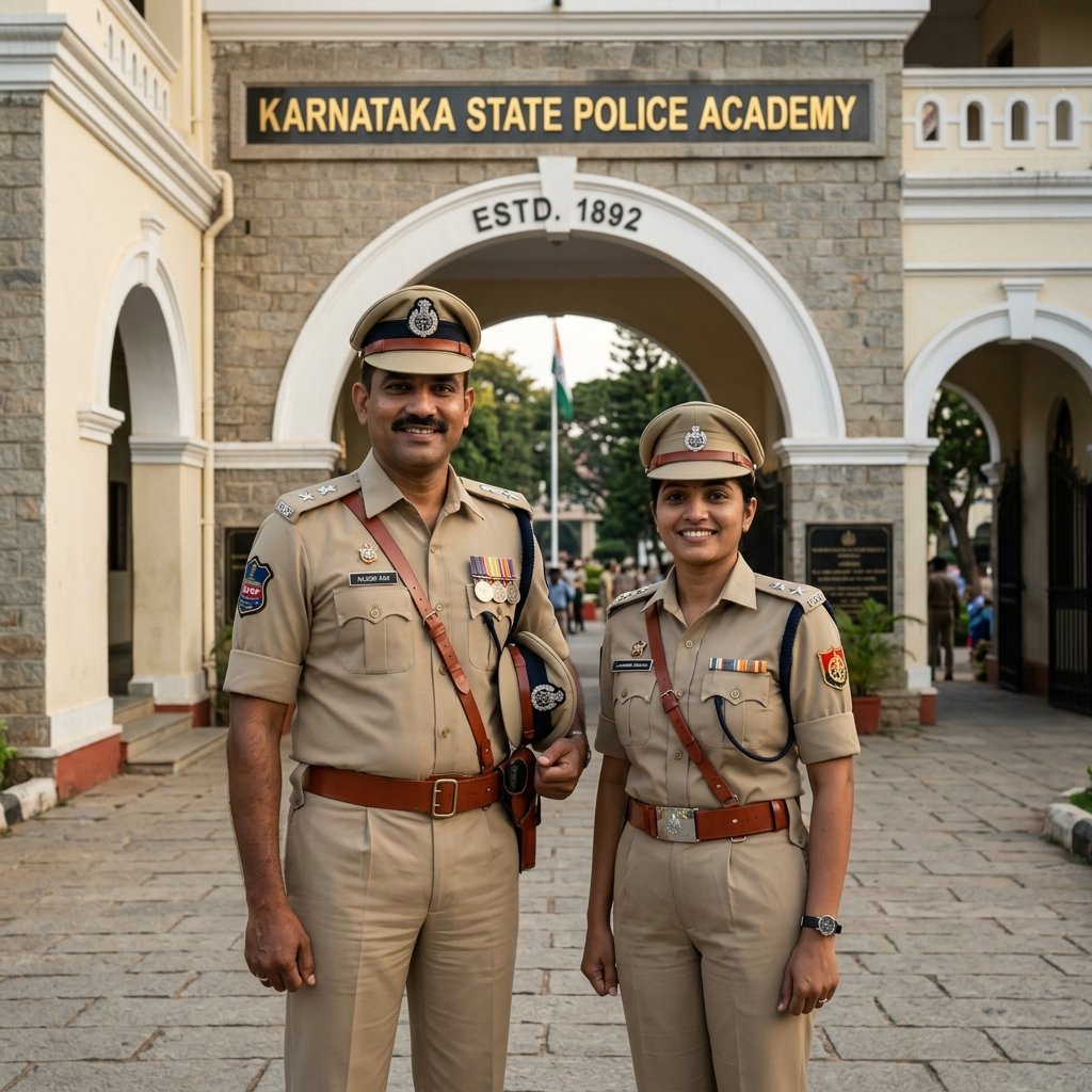 Khaki Police Officers Primus Academy